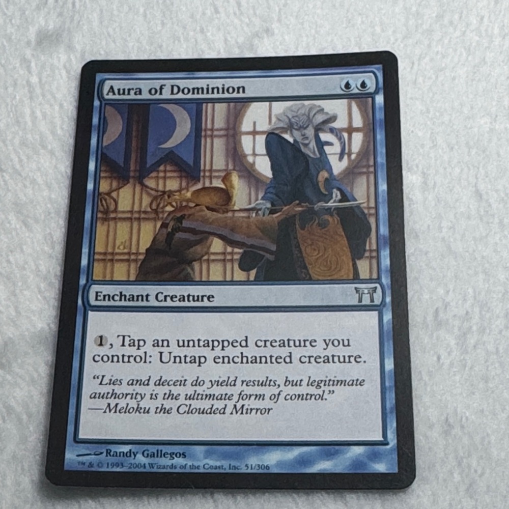 MTG Magic the Gathering Aura of Dominion